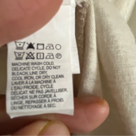 Lucky Brand Women’s Boho Embroidered Flare Sleeve Lace Up  Top S - Picture 9 of 14